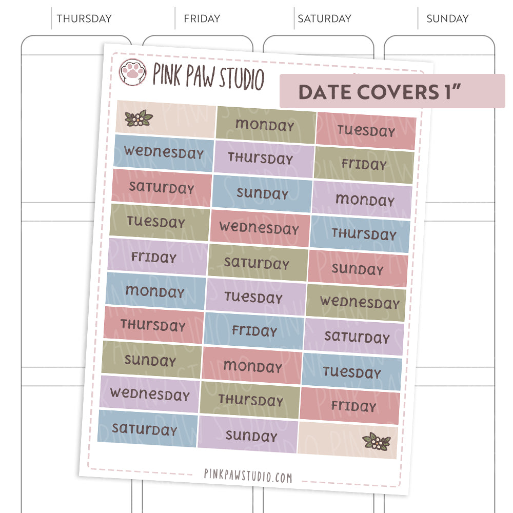Date Covers 1" - October - Practical Magic
