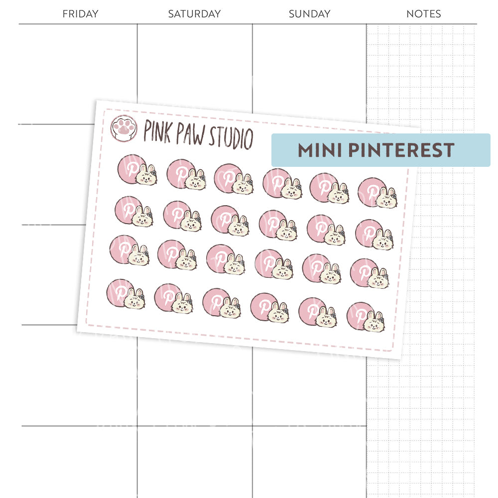 Icono de Pinterest pequeño - Bonnie