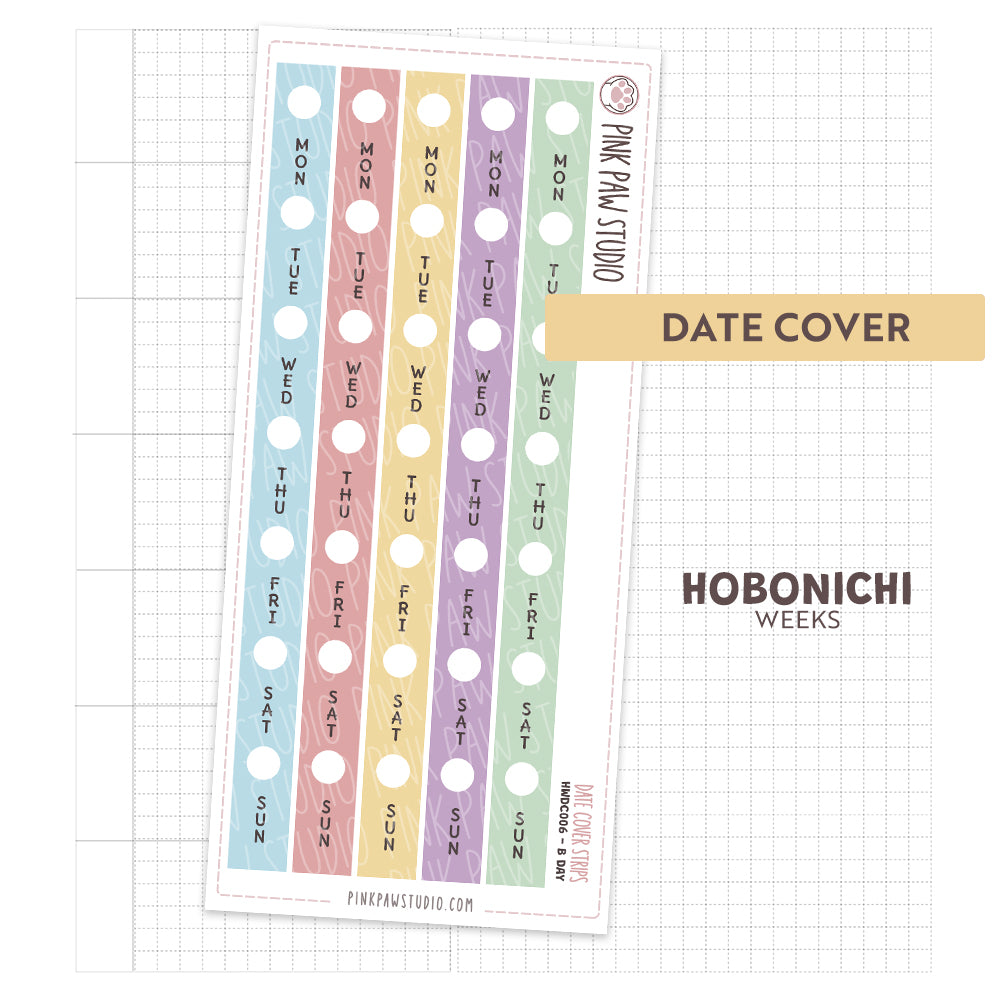 Date Covers - Birthday Bash Collection