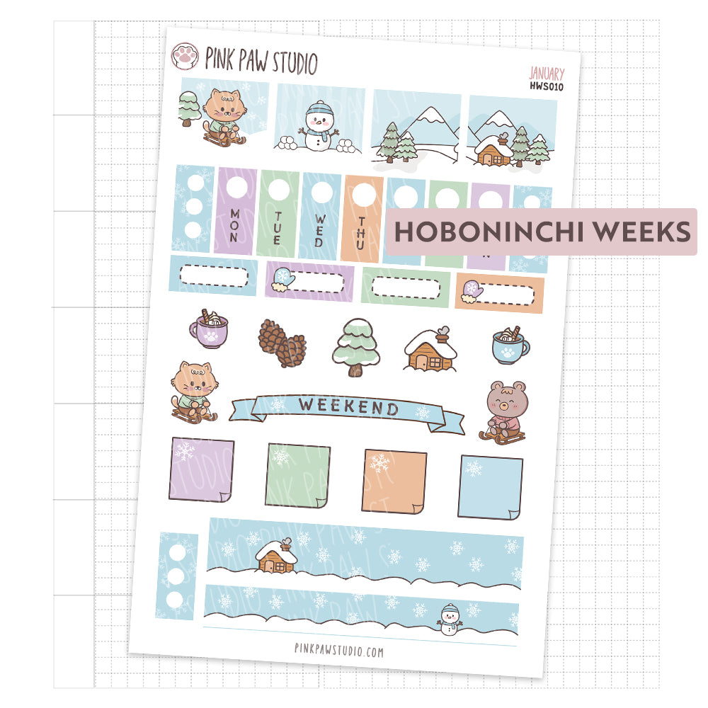 Hobonichi Weeks - enero