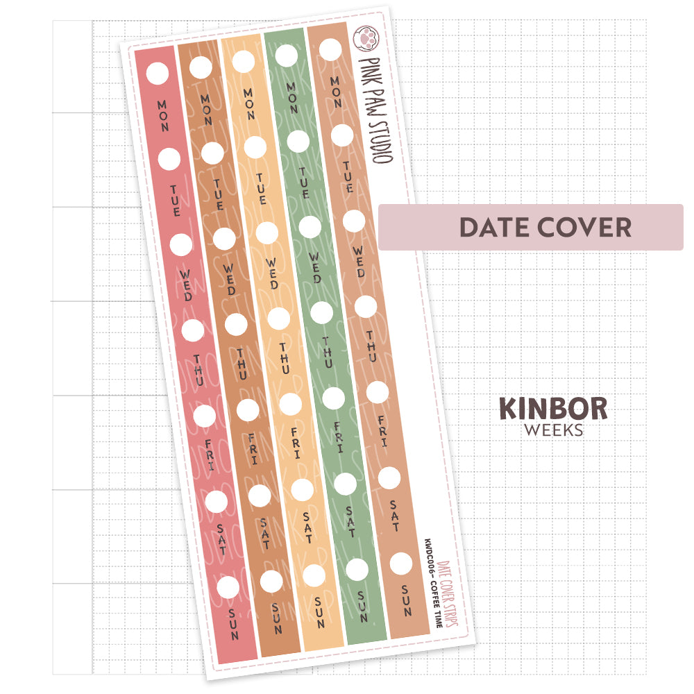 Kinbor Date Covers - Coffee Time
