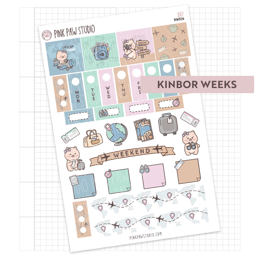 Kinbor Weeks - August - Travel
