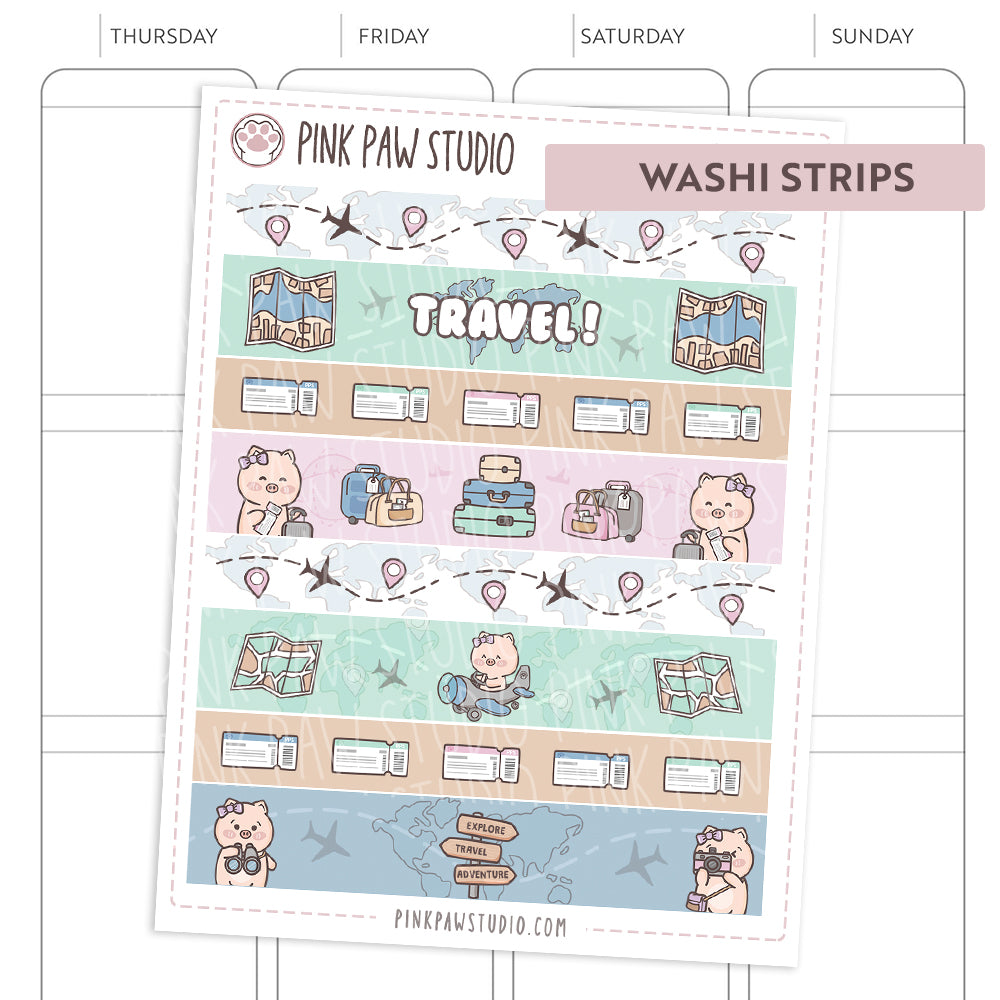 Cintas Washi - Viajes