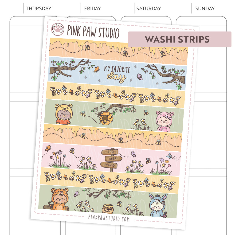Tiras de Washi - Mi Día Favorito