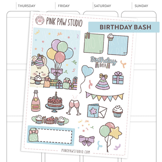 Decoración de fiesta de cumpleaños - Bonnie