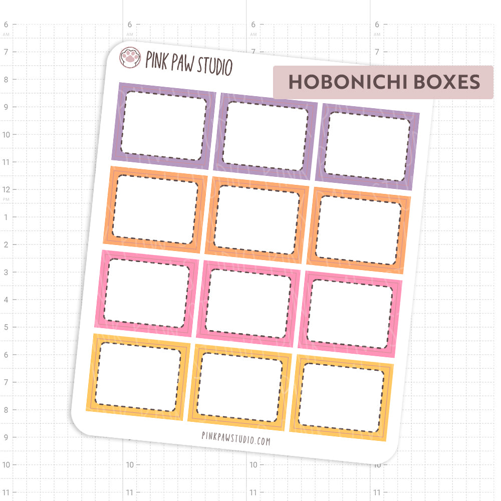 Hobonichi Cousin boxes - November - Dia de Muertos