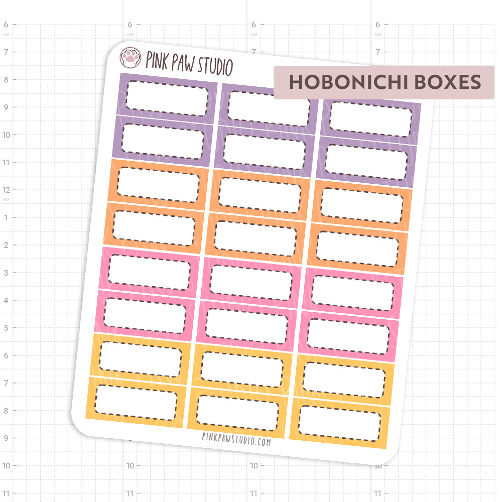Hobonichi Cousin boxes - November - Dia de Muertos