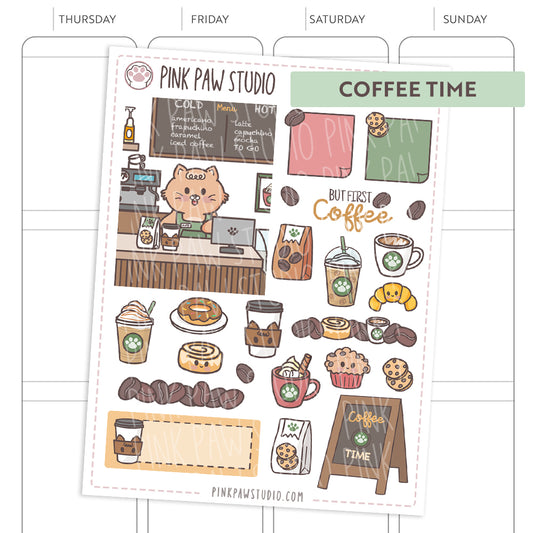 Decoración para la hora del café