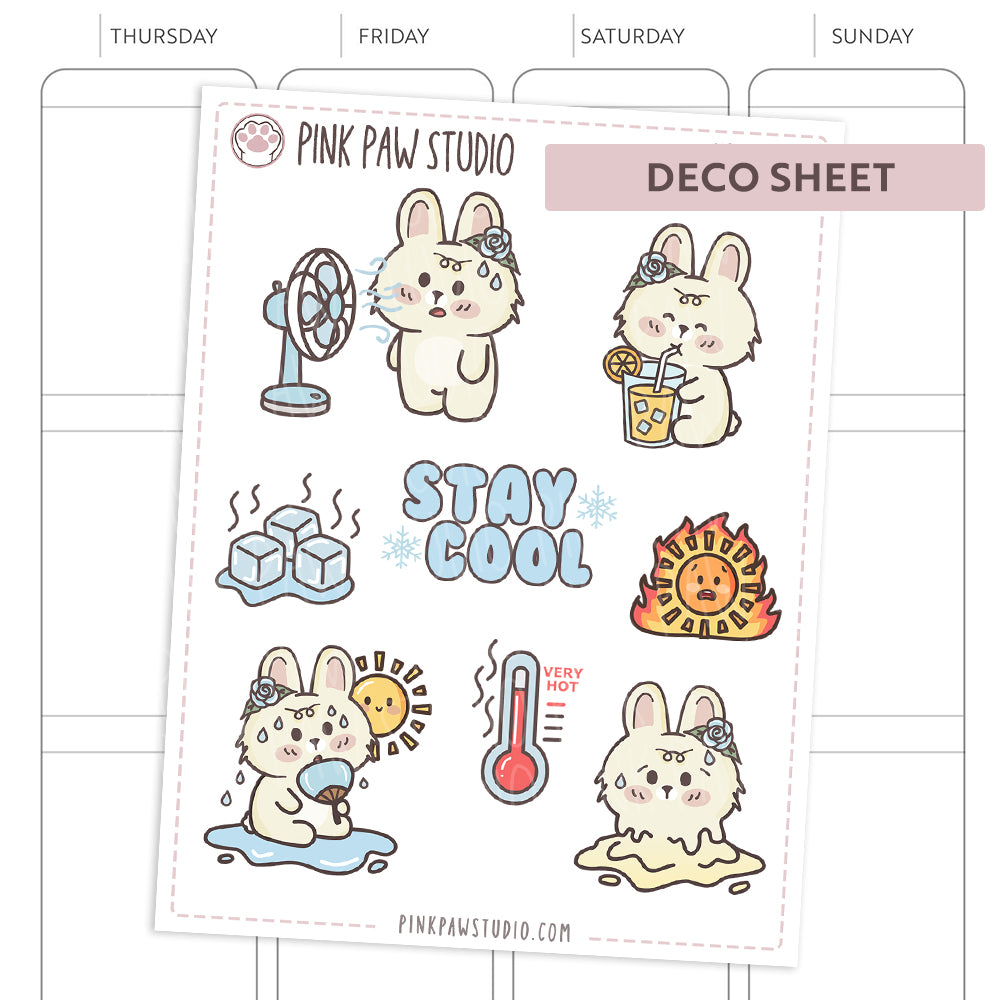 Deco sheet Peggy - junio