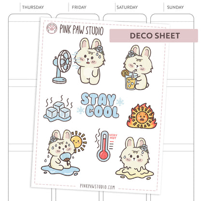 Deco sheet Peggy - junio