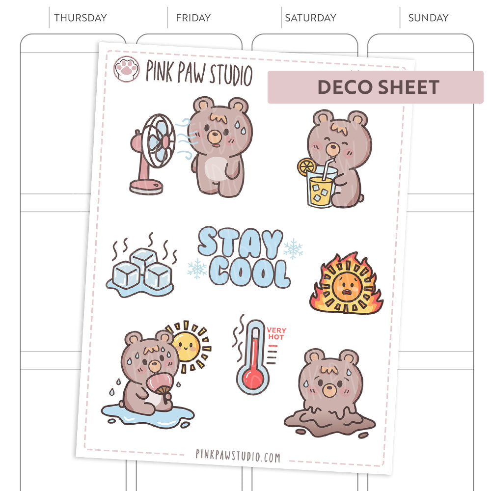 Deco sheet Peggy - junio