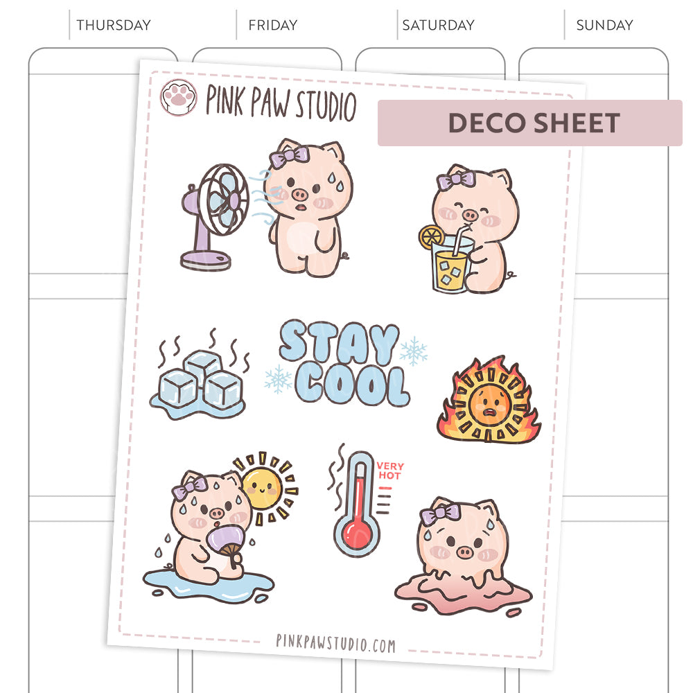 Deco sheet Peggy - junio