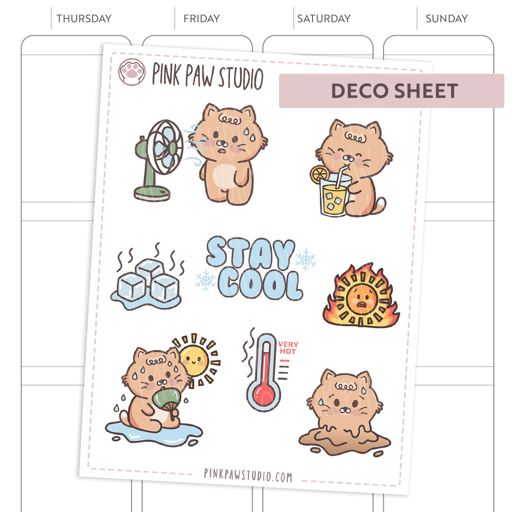 Deco sheet Peggy - junio