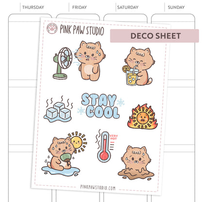 Deco sheet Peggy - junio