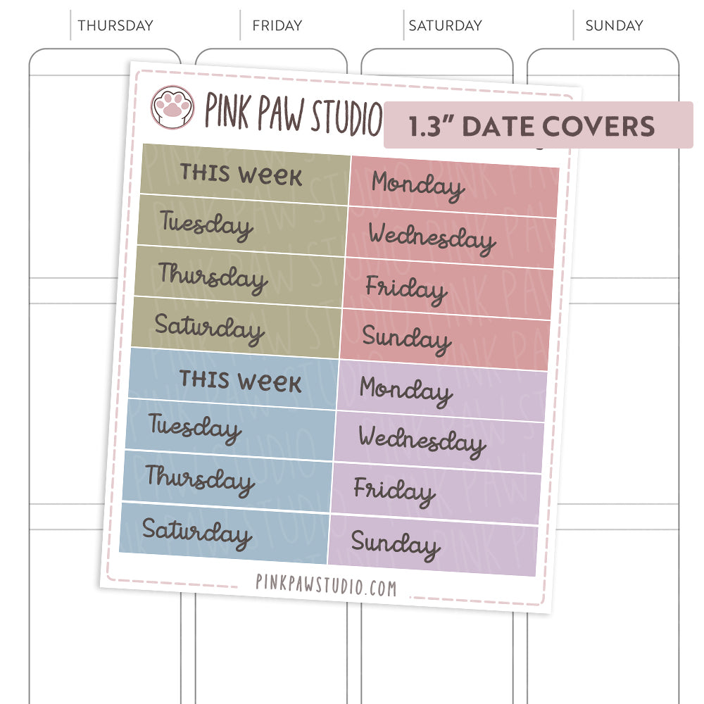 Coberturas de fecha - junio (3,3 cm y 3,8 cm)