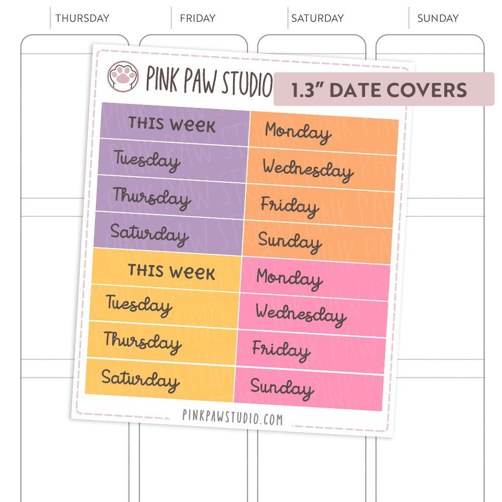 Coberturas de fecha - junio (3,3 cm y 3,8 cm)
