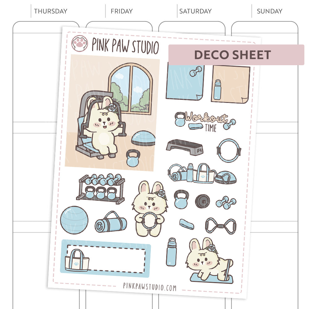 Deco sheets- September - Fitness