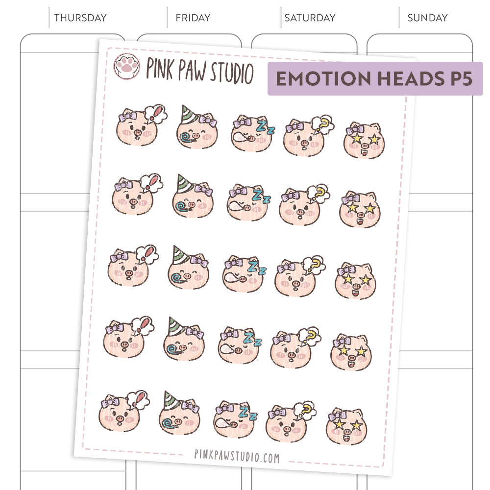Emotion Heads - Peggy BUNDLE