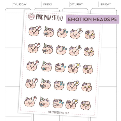 Emotion Heads - Peggy BUNDLE