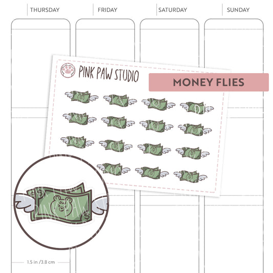 Moscas de dinero en miniatura - Bo