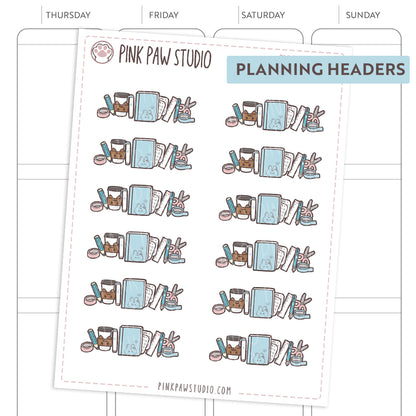 Encabezados de planificación - Bonnie
