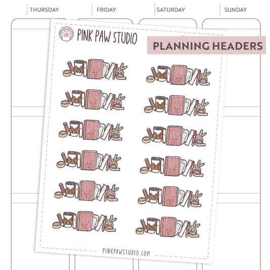 Encabezados de planificación - Bo