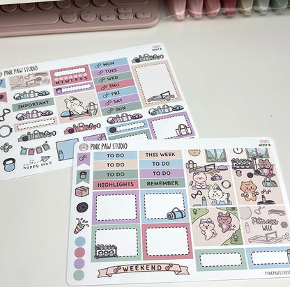 Hobonichi Cousin Kit - September - Fitness