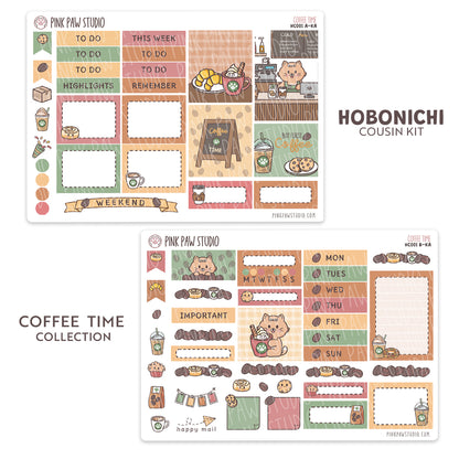 Coffee Time Hobonichi Cousin Kit