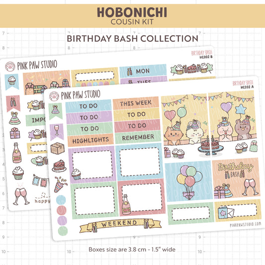 Kit de cumpleaños Hobonichi Cousin