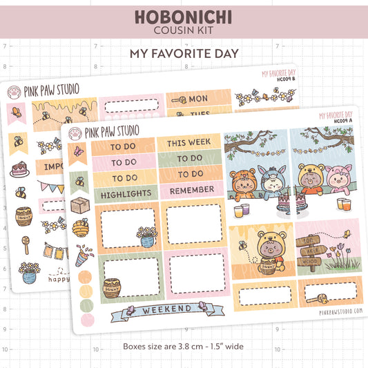 Kit Hobonichi Cousin - Mi día favorito