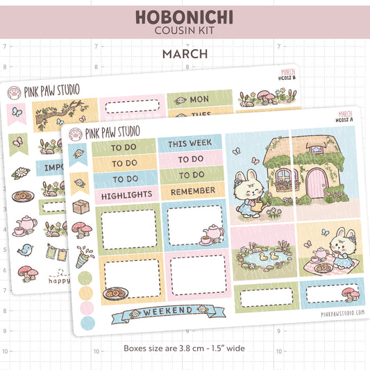 Kit Hobonichi Cousin - Marzo