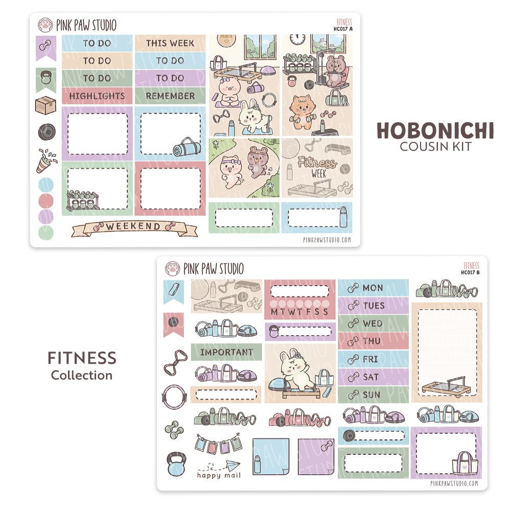 Hobonichi Cousin Kit - September - Fitness
