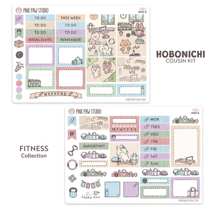 Hobonichi Cousin Kit - September - Fitness