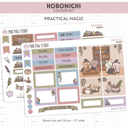 Hobonichi Cousin Kit - October - Practical Magic