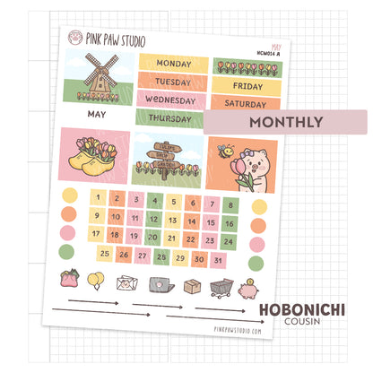 Hobonichi Cousin Mensual - Mayo