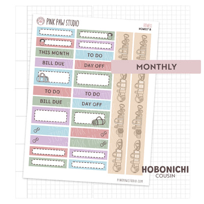 Hobonichi Cousin Monthly- September - Fitness