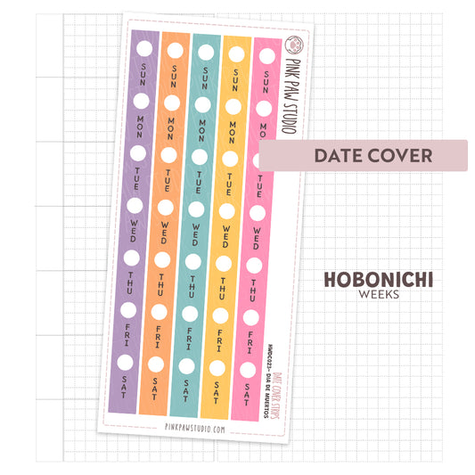 Hobonichi Weeks- Date Covers - November - Dia de Muertos