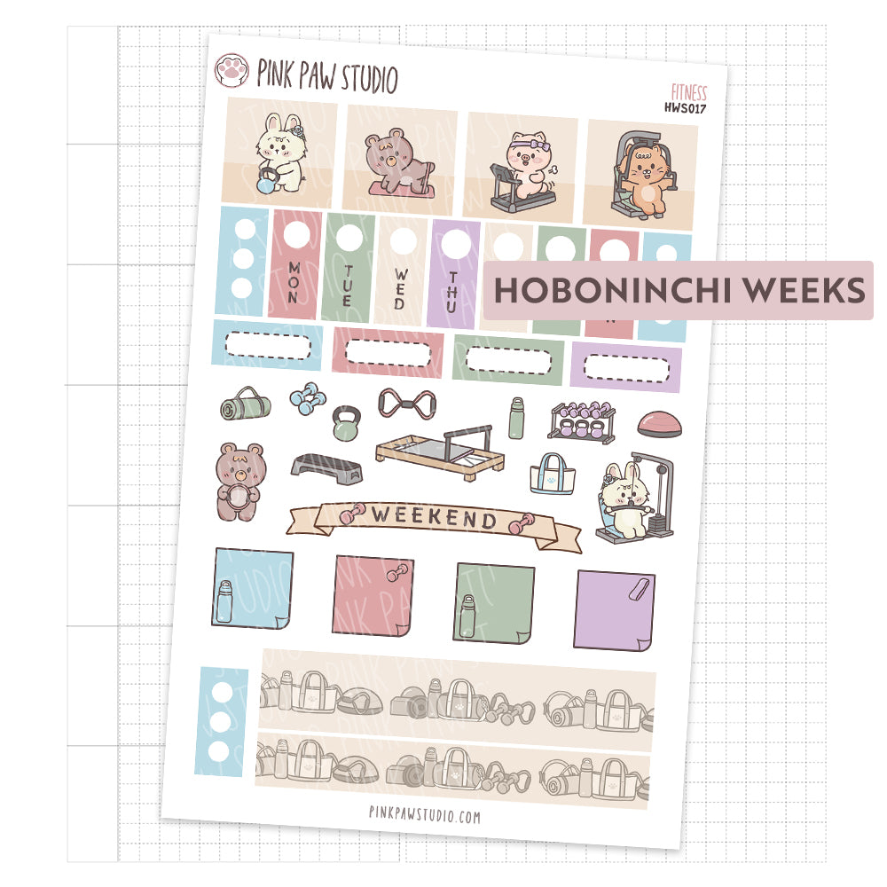Hobonichi Weeks - September - Fitness