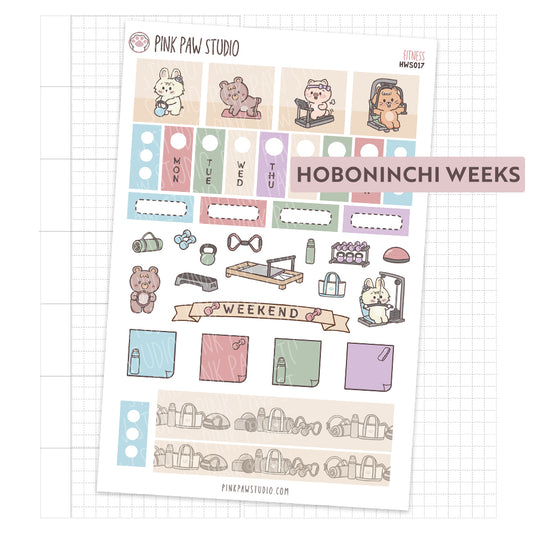 Hobonichi Weeks - September - Fitness
