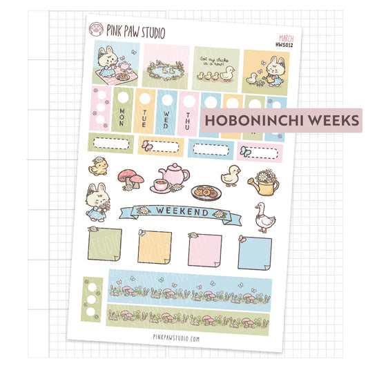 Hobonichi Weeks - Marzo