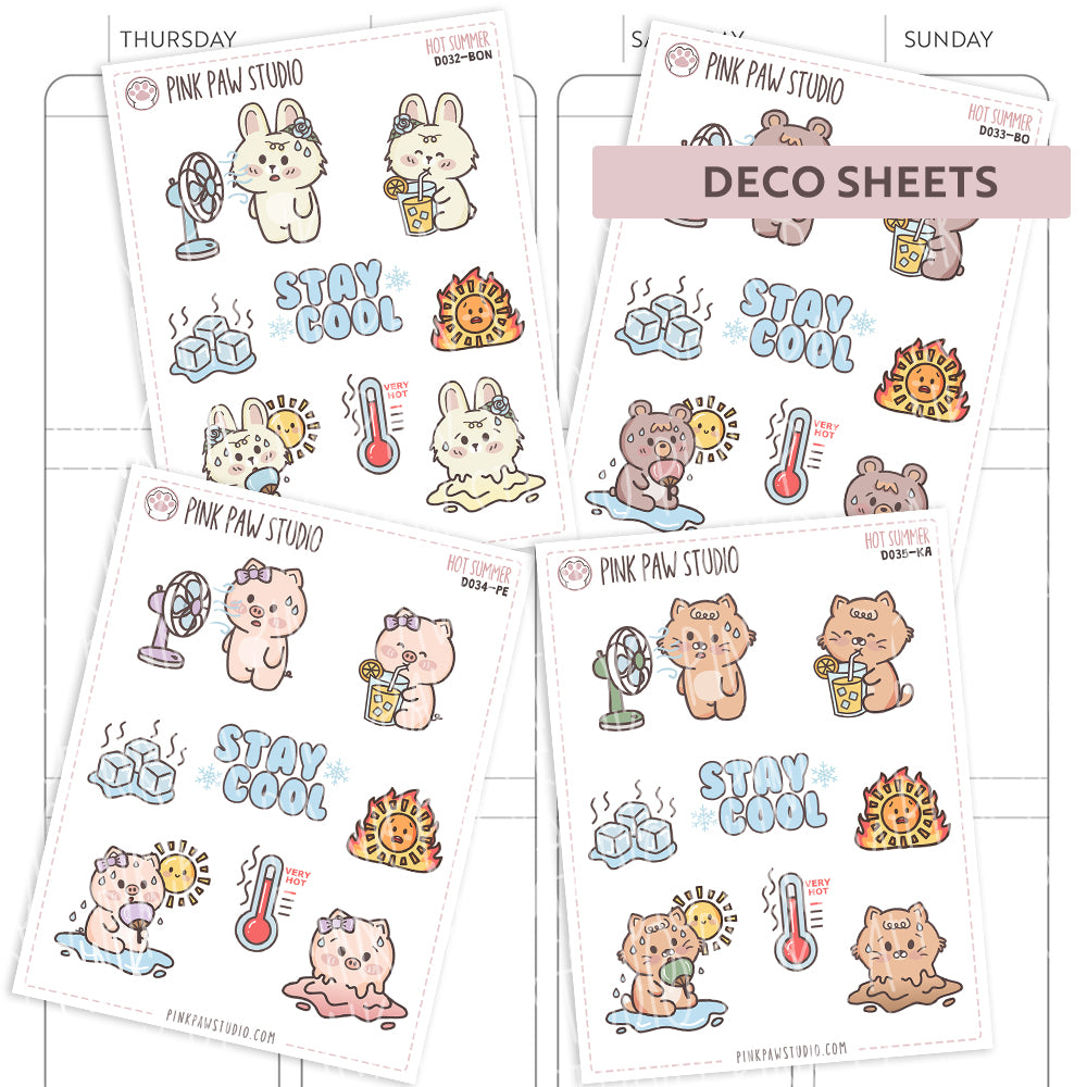 Deco sheet Peggy - junio