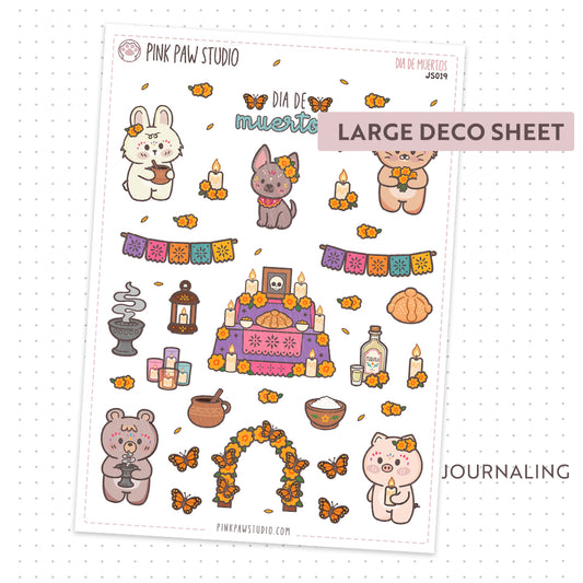 Journal sheet - November - Dia de Muertos