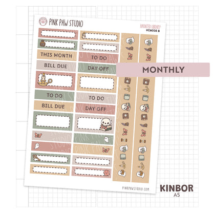 Biblioteca embrujada Hobonichi Cousin Mensual