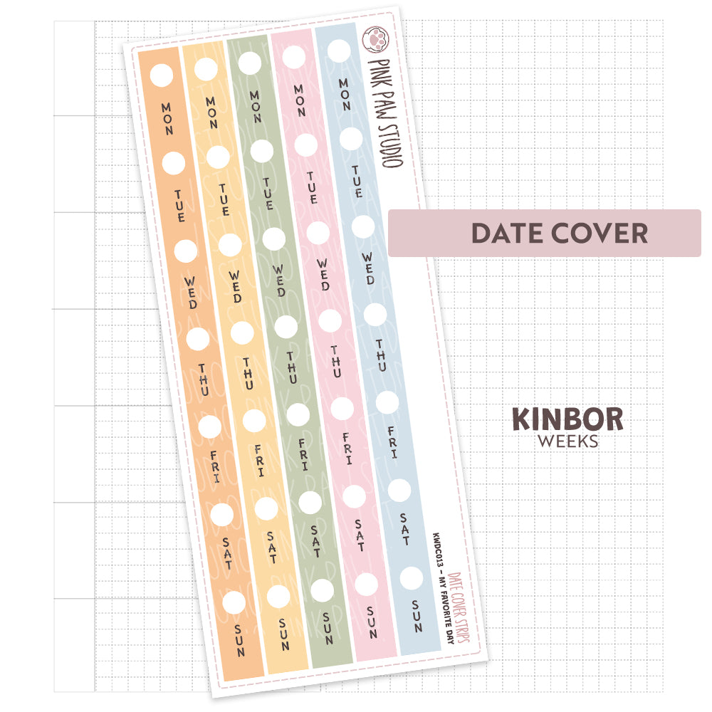 Kinbor Date Covers - My Favorite Day