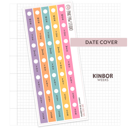 Kinbor Date Covers - November - Dia de Muertos