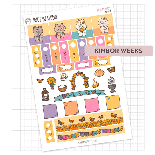 Kinbor Weeks Kit - November - Dia de Muertos