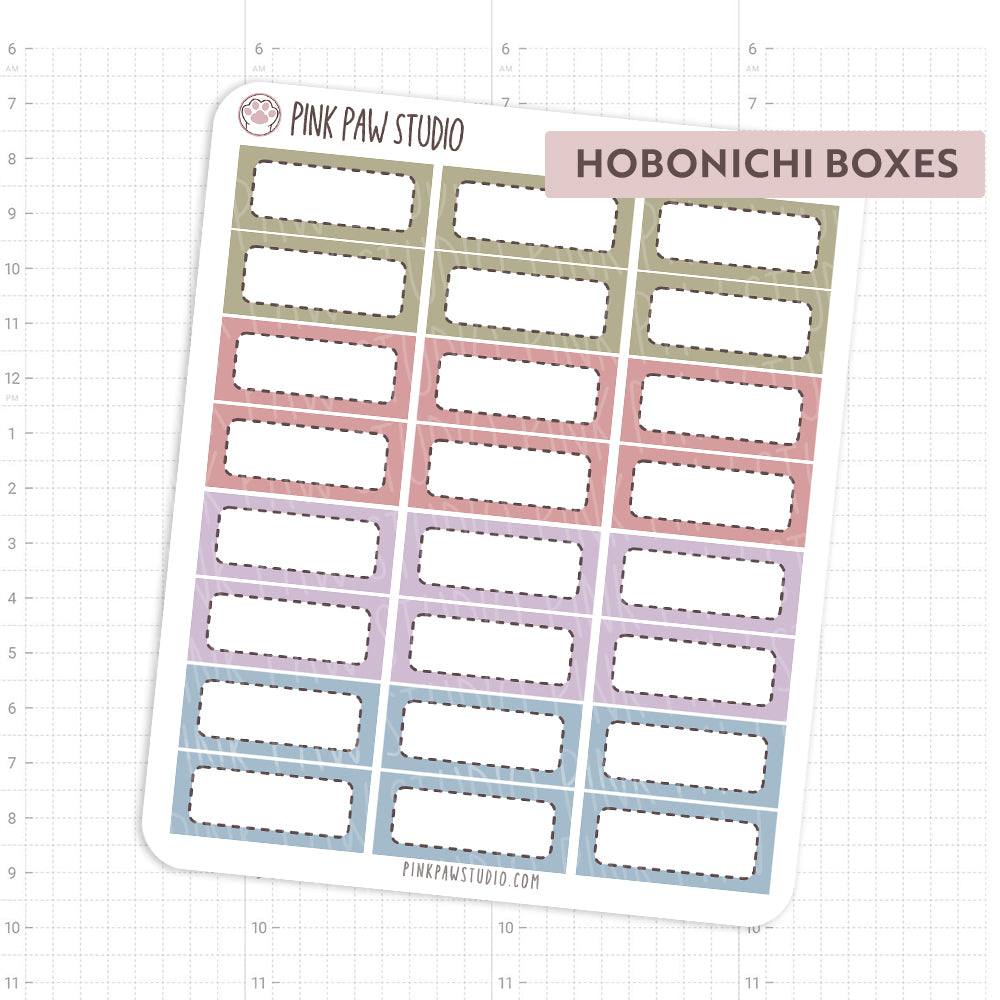 Hobonichi Cousin boxes - October - Practical Magic