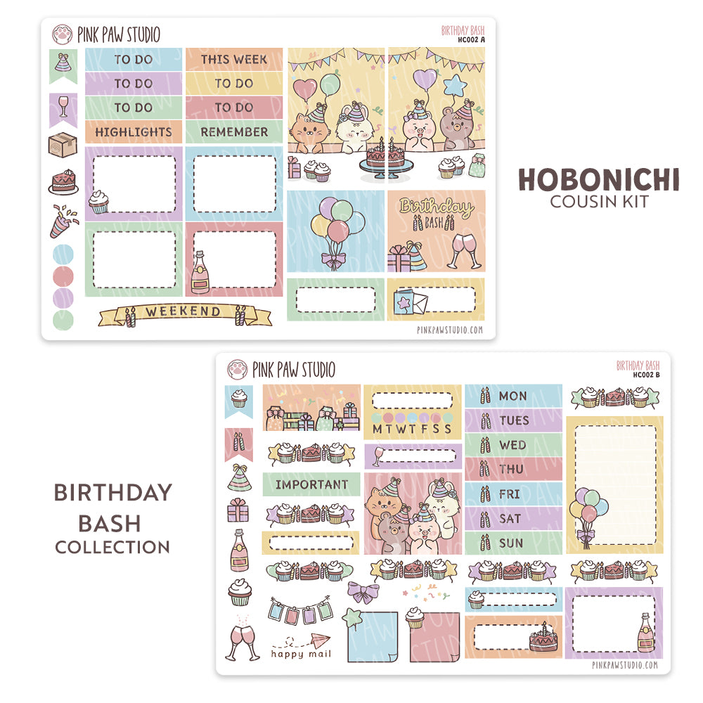 Kit de cumpleaños Hobonichi Cousin