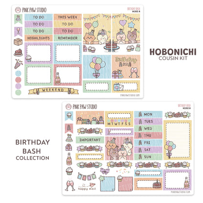 Kit de cumpleaños Hobonichi Cousin