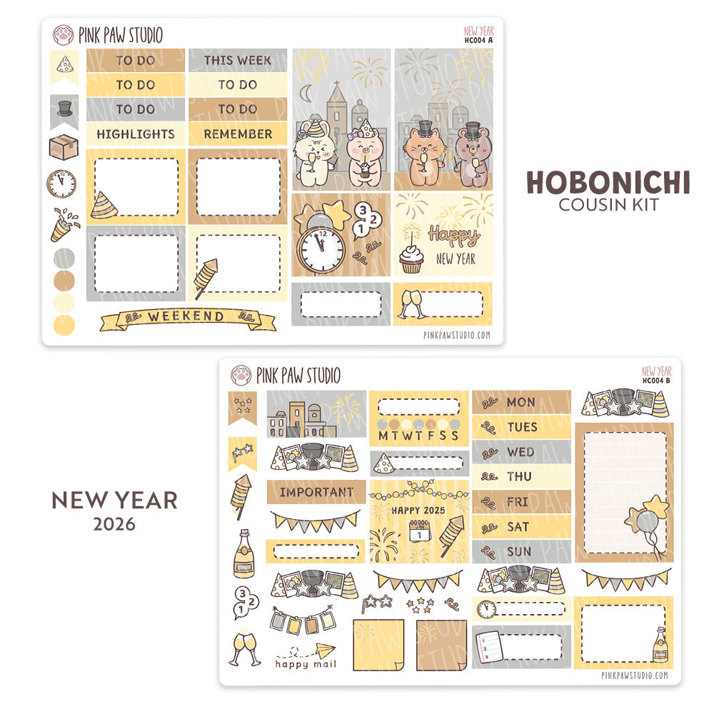Kit Hobonichi Cousin de Año Nuevo